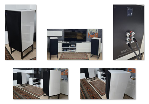 ATC SCM 100 SL - Chord Ultima integrated - Chord Dave - Rotel DT 6000 - Lumin U2 Mini - Isotek Aquarius V5